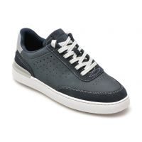 Pantofi CLARKS bleumarin, COURTLITE RUN, din nabuc