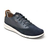 Pantofi GEOX bleumarin, U927FA, din piele naturala