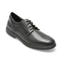 Pantofi GEOX negri, U35EFA, din piele naturala