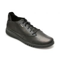 Pantofi GEOX negri, U927FA, din piele naturala