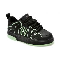 Pantofi sport BITE THE BULLET negri, 5697, din piele ecologica