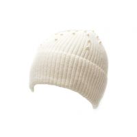 Caciula ALDO alba, JAILA101, din material textil