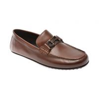 Mocasini casual ALDO maro, 13750575, din piele naturala