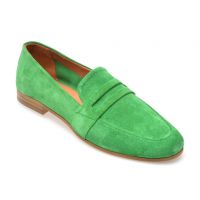 Mocasini casual GRYXX verzi, 4105, din piele intoarsa