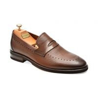 Mocasini eleganti LE COLONEL maro, 4221331, din piele naturala