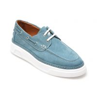 Mocasini GRYXX albastri, MYT, din nabuc