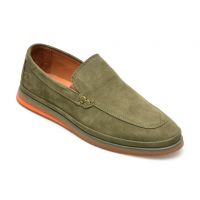 Mocasini GRYXX kaki, M72682, din nabuc