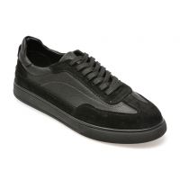 Pantofi casual GRYXX negri, M73351, din piele naturala