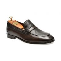 Pantofi eleganti LE COLONEL maro, 630121, din piele naturala