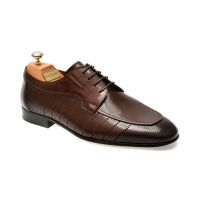 Pantofi eleganti LE COLONEL maro, 704141, din piele naturala
