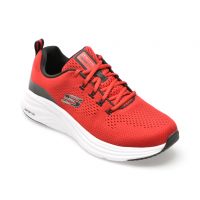 Pantofi sport SKECHERS rosii, VAPOR FOAM, din piele ecologica