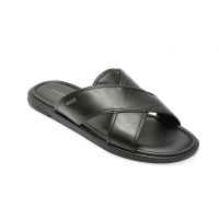 Papuci ALDO negre, 13737417, din piele naturala