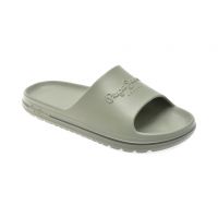 Papuci casual PEPE JEANS kaki, MS70159, din pvc