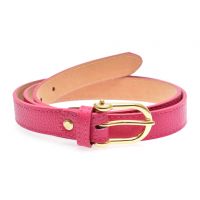 Curea EPICA fucsia, F31, din piele naturala