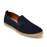 Mocasini casual GRYXX bleumarin, 88101, din piele intoarsa