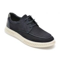Mocasini OTTER bleumarin, 4193, din nabuc