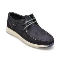 Mocasini OTTER bleumarin, SF2002, din nabuc