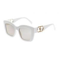 Ochelari de soare ALDO albi, 13725254, din pvc