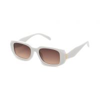 Ochelari de soare ALDO albi, 13725331, din pvc