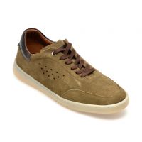 Pantofi casual GRYXX kaki, 33620, din piele intoarsa