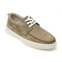 Pantofi casual GRYXX kaki, 66260, din nabuc
