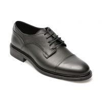 Pantofi OTTER negri, 2388, din piele naturala