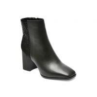 Ghete EPICA negre, 3C50043, din piele naturala