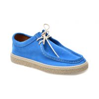 Mocasini casual GRYXX albastri, 3912030, din piele intoarsa
