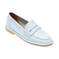 Mocasini casual GRYXX albastri, V672G36, din piele naturala