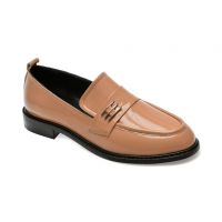 Mocasini casual GRYXX bej, 584100, din piele naturala lacuita