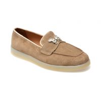 Mocasini casual GRYXX gri, 100173, din piele intoarsa