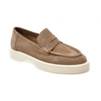Mocasini casual GRYXX gri, 447267, din piele intoarsa