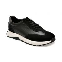 Pantofi casual GRYXX negri, 27881, din piele naturala