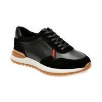 Pantofi casual OTTER negri, 2783, din piele naturala