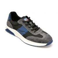 Pantofi sport BITE THE BULLET negri, 3332, din piele naturala