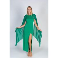 Rochia LungÄƒ ElegantÄƒ Ileana, Verde