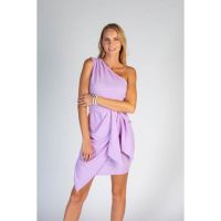 Rochie Mini ElegantÄƒ  Cu Un UmÄƒr È˜i FustÄƒ ÃŽncruciÈ™atÄƒ Ireland, Liliac