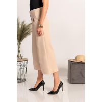 Pantaloni Eleganti 3/4 Navolata, Bej