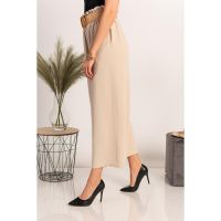 Pantaloni Lungi Eleganti Cedona, Bej