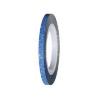 Banda metalica lata cu sclipici Bleumarin