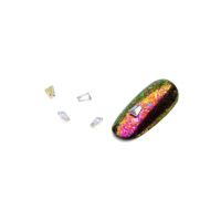 Cristale pentru unghii Argintiu Nr 11 Set 5 buc