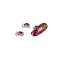 Cristale pentru unghii Fundita Multicolor Nr 67 Set 3 buc