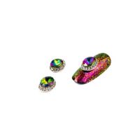 Cristale pentru unghii Multicolor Nr 104 Set 3 buc