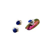 Cristale pentru unghii Multicolor Nr 71 Set 3 buc