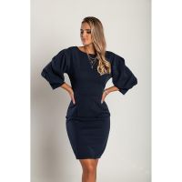 Rochie Mini Eleganta Varsavia, Albastru Inchis