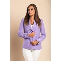 Blazer Cu Guler Clasic, Liliac