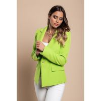 Blazer Cu Guler Clasic, Verde