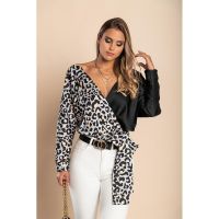 Bluza Eleganta Cu Imprimeu Roveretta, Leopard