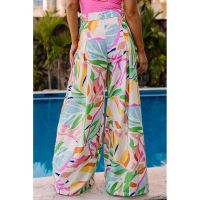 Pantaloni Lungi Cu Imprimeu, Multicolor