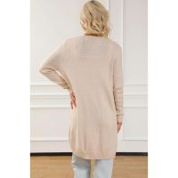 Cardigan Tricotat Cu Buzunare, Caisa